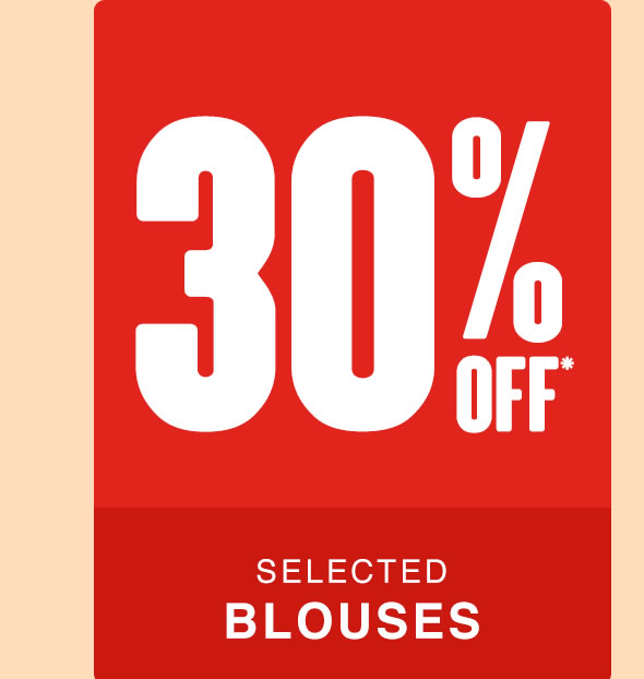 30% selected blouses